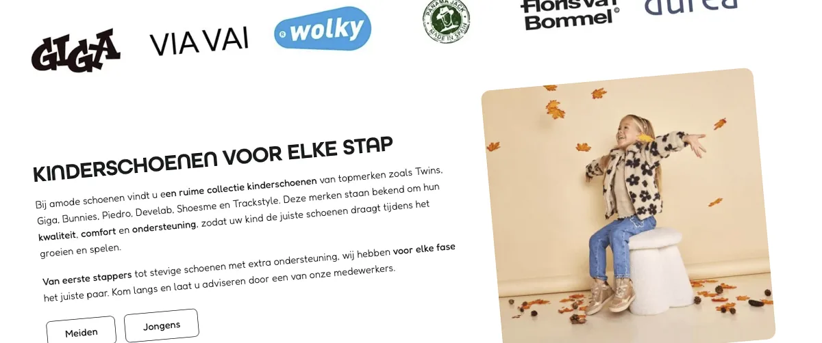 Sfeerbeeld bij amode schoenen