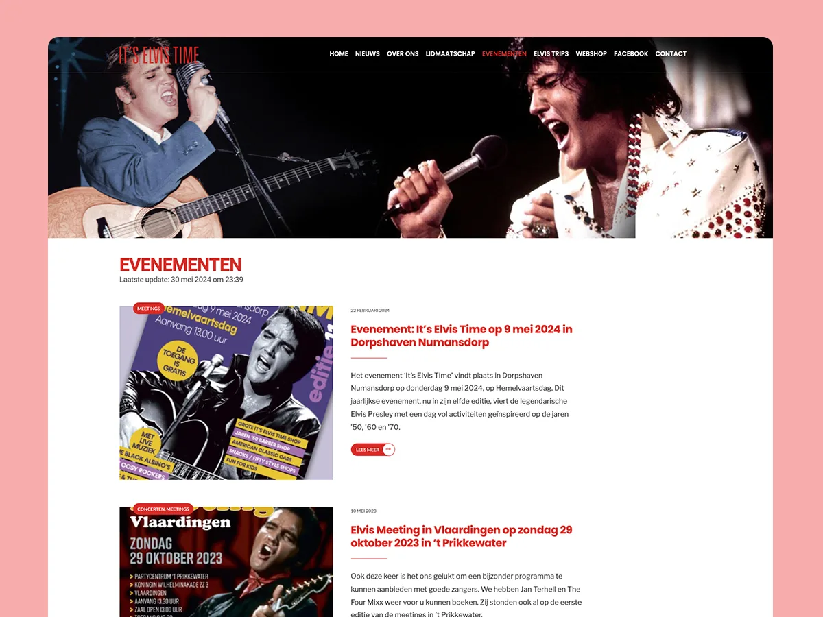 It's Elvis Time — its elvis time portfolio project 2