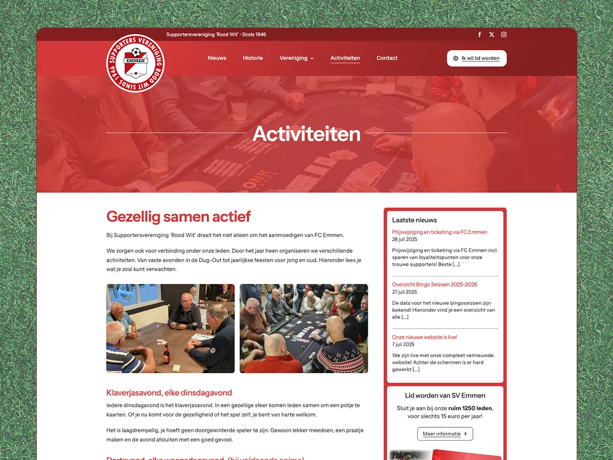 SV Emmen — lammerts online sv emmen supportersvereniging fc portfolio project 1