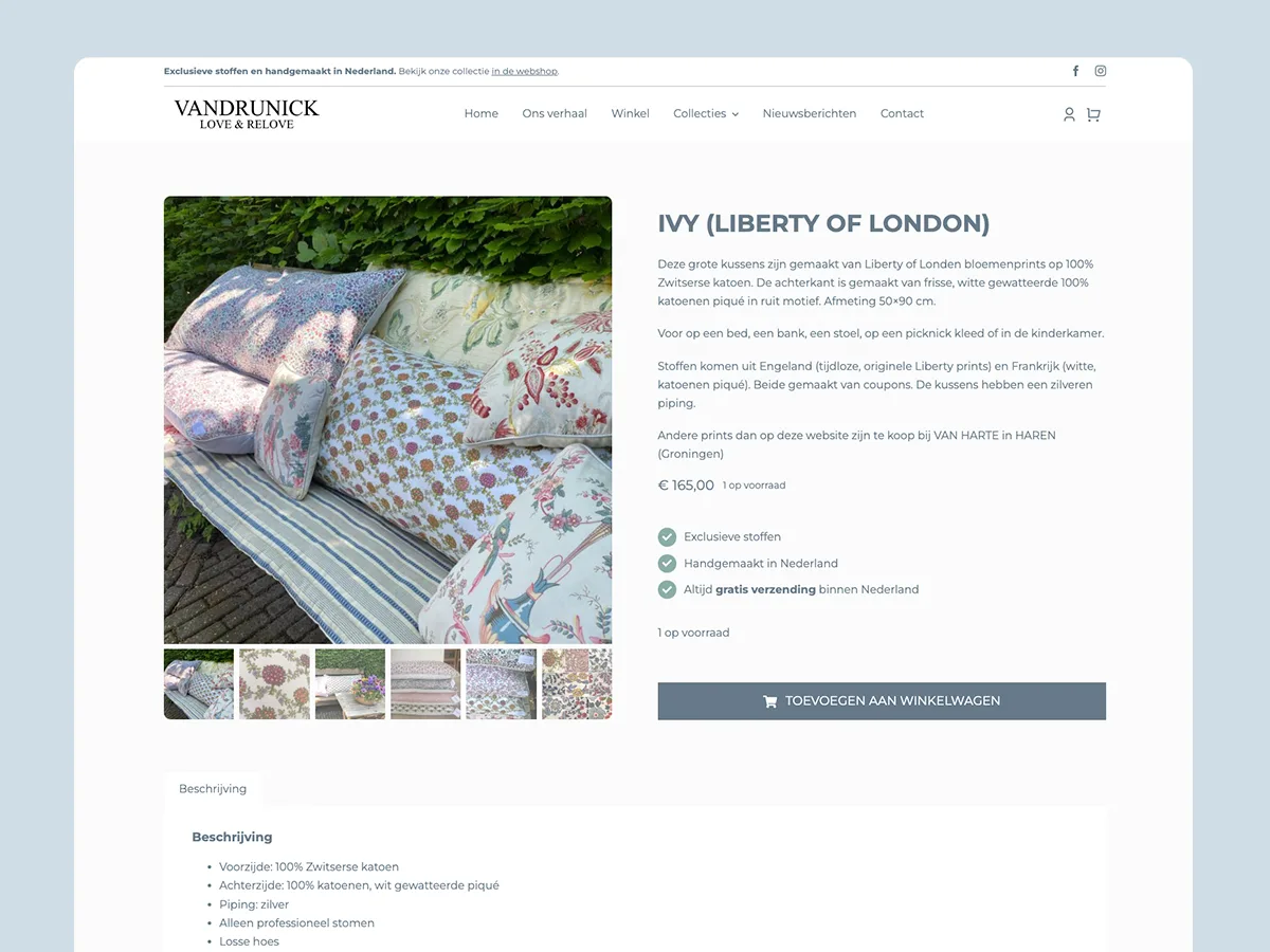 VANDRUNICK — vandrunick portfolio project 1