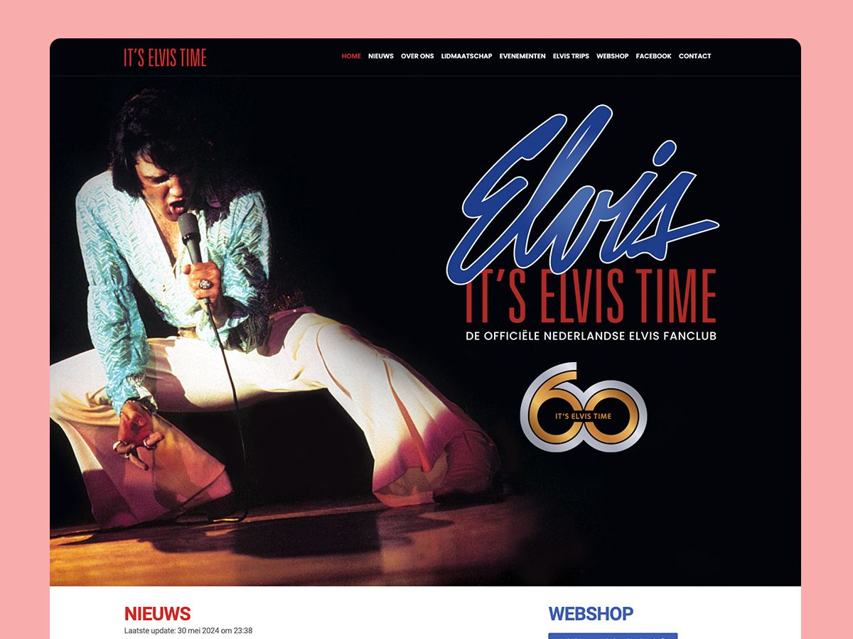 Lammerts Online Media It's Elvis Time portfolio project