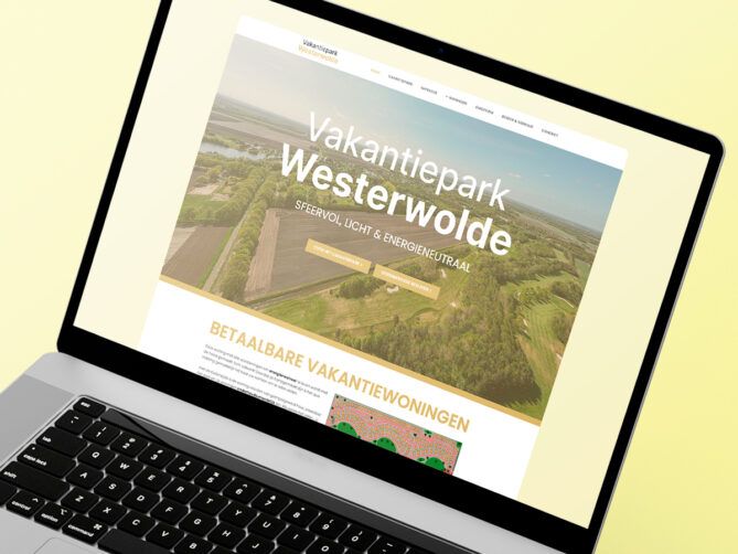 Lammerts Online Media Vakantiepark Westerwolde portfolio project